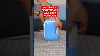 A MELHOR GELADEIRA PORTATIL PARA LEVA NA MOCHILA de ENERGIA SOLAR #Shorts