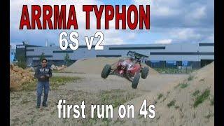 ARRMA TYPHON 6S v2 [] first run on 4s - stock [] ROOSTER RC