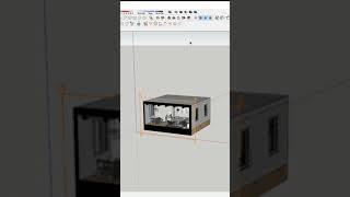 Cortes axonométricos en Sketchup  || #arquitectura #render #rendering #architecture #sketchup