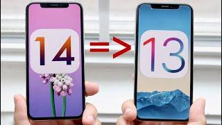 How To Downgrade iOS 14 To iOS 13 Without Losing Data!