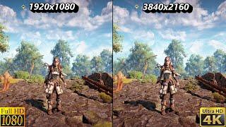 1080p VS 4K Scaling And Image Quality Comparison | RTX 3090 | Ryzen 9 5950X