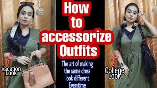 How To Wear Accessories Like a Pro || Niharika Shah