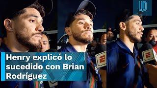 ️ Henry Martín explicó lo sucedido con Brian Rodríguez tras su expulsión 