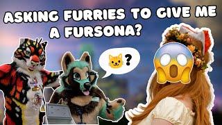 Asking Furries to Give Me a Fursona | TFF Vlog 2024
