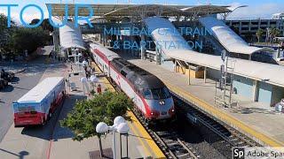TOUR | A Two Minute Tour of Millbrae Caltrain and BART Station