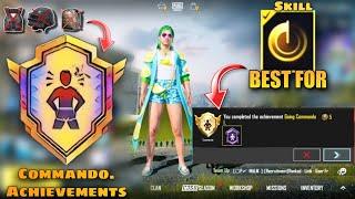 How To Complete ( Commando And Going Commando ) Achievement With New Skill In PUBG Mobile