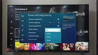 Samsung Tizen Smart TV : How to Turn ON / OFF Auto Power OFF after hours of Inactivity