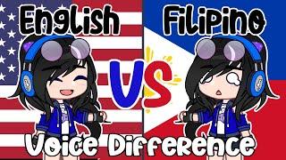 How I Speak: English VS Filipino || Random Video (cus i'm bored)