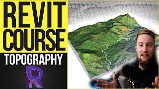 Revit Topography Tutorial - How to Model Site Terrain Toposurface | Intermediate Revit Course 01