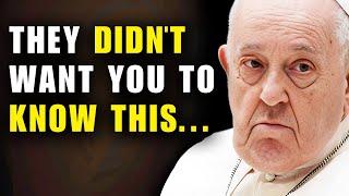 Pope Francis Reveals That GOD Is NOT What We’re Being Told
