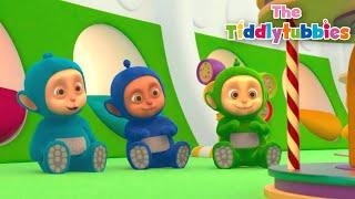 Tiddlytubbies Love Watching the Magic Carousel and Dancing Bear | Mega Compilation