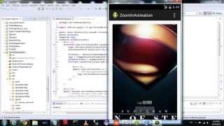 Zoom In/Out Animation In Android