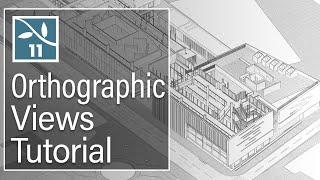 Rendering with Lumion 11: Orthographic Views Tutorial