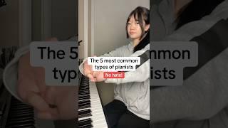 The 5 most COMMON types of pianists  #pianist #piano #classicalmusic #relatable #fyp #shorts