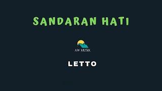 SANDARAN HATI | LETTO (KARAOKE+LYRICS) BY AW MUSIK KEDIRI