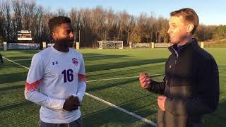 CUW Men's Soccer Post-Match Interview with Simon Da-Silva (October 20, 2018)