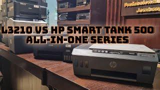 printer epson L3210 & HP Smart Tank 500 All-in-One Printer