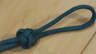 How To Tie A Decorative Paracord Diamond Knot/Knife Lanyard Knot