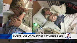 Mom's invention stops catheter pain