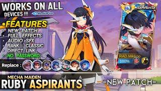 Script Skin Ruby Aspirant Mecha Maiden No Password - Full Effects & Audio