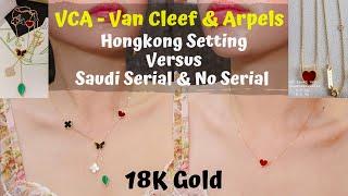 VCA Latest Design Unboxing + Pagkaka- Iba ng VCA HK setting sa Saudi Serial at No Serial