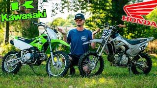 Whats The Best 2022 PITBIKE? *KLX110 VS CRF110*