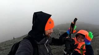 Québec Rando dans les Adirondacks:  Le Wright Peak, dans les nuages jusqu'à 1396 mètres (États-Unis)