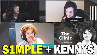 s1mple + KennyS - Frankie Ward "The Clinic" Interview...