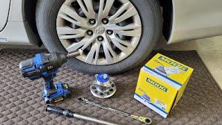  How to Change Toyota Camry Rear Wheel Bearing! (2012 - 2015)