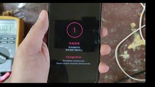 Oppo A12 charging problem-The Battery contacts Error