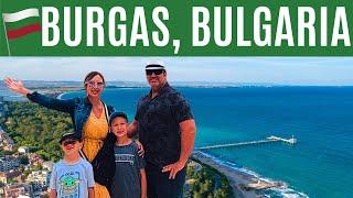 Burgas, Bulgaria Tour: INCREDIBLE City on the Black Sea Coast - Vlog 2023 