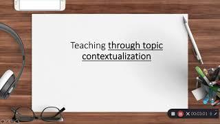 Contextualizing Instruction