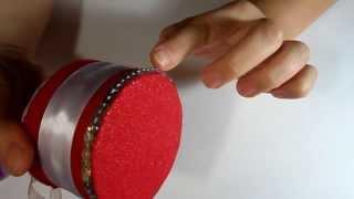 Hand Made Как сделать шкатулку / How to make a box Kanzashi