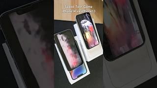 Speed test gaming iPhone 14 vs iPhone 13