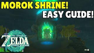 Zelda Tears Of The Kingdom | Morok Shrine Guide! | EASY | No Commentary!