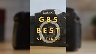 Cinematic G85 Settings (In 30 Seconds) #shorts