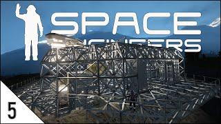 Space Engineers Survival (Episode 5) - Building the Base! [2025]