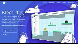 Introduction to the free CT.JS  2D game engine.