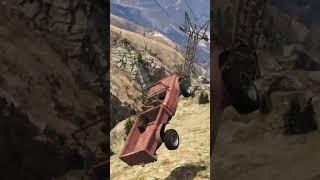 Canis Bodhi Car fell off mount chiliad in GTA 5 Gameplay #shorts #gamemagicians