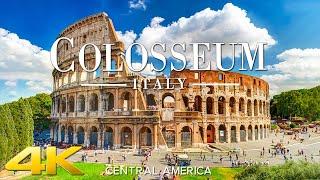 Colosseum, Rome Italy in 4K - Scenic Relaxation Film with Calming, Relaxing Music - 4K UHD