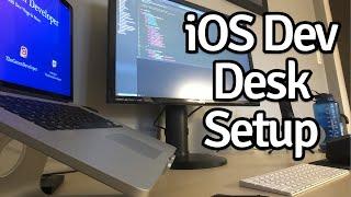 iOS Developer Desk Setup - Minimalist And Ergonomic