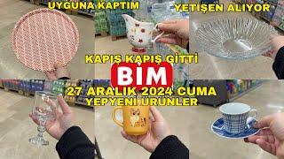 BİM 27 ARALIK 2024 CUMA  BİM’E BU HAFTA YEPYENİ ÜRÜNLER GELDİ KAPIŞ KAPIŞ GİTTİ  BİM’E KOŞUNNN 