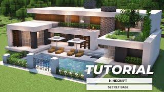 Minecraft: How To Build Luxury Modern House Tutorial | 豪華なモダンな家の作り方