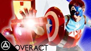 ไออ้อนแมน vs กัปตันกำลังพัฒนา [ OVERACT ]