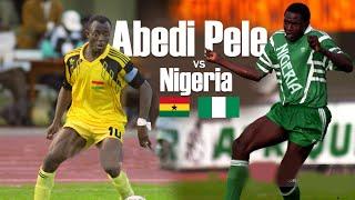 ABEDI PELE - How he  destroyed Nigeria in AFCON 1992