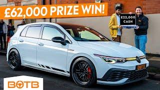 20 Year Old Wins £62,000 Prize! New VW Golf GTI Clubsport + Cash! BOTB Car Winner