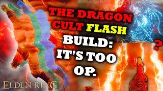 How To Completely Break Elden Ring With Lightning (1.10+ Strongest Dragon Cult Build | DEX/FAITH)