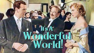 It's a Wonderful World (1956) Big Band British Comedy Musical | Technicolor and Stereo Sound