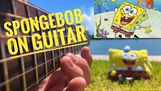 SPONGEBOB MUSIC MEDLEY ON GUITAR