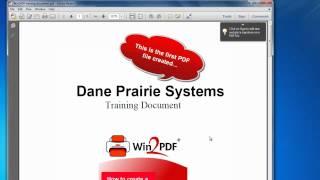 How to append to an existing PDF file using Win2PDF